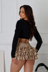 Jayce Contour Clasp Long Sleeve Top